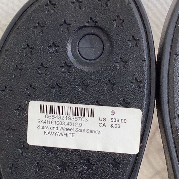 SoulCycle Stars and Wheel Flip Flops - Picture 6 of 10